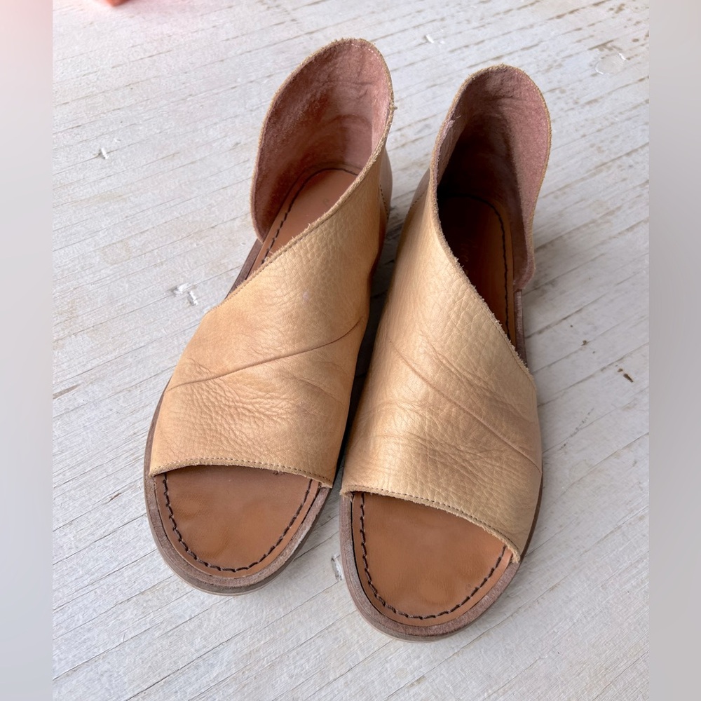 Free people leather shoes